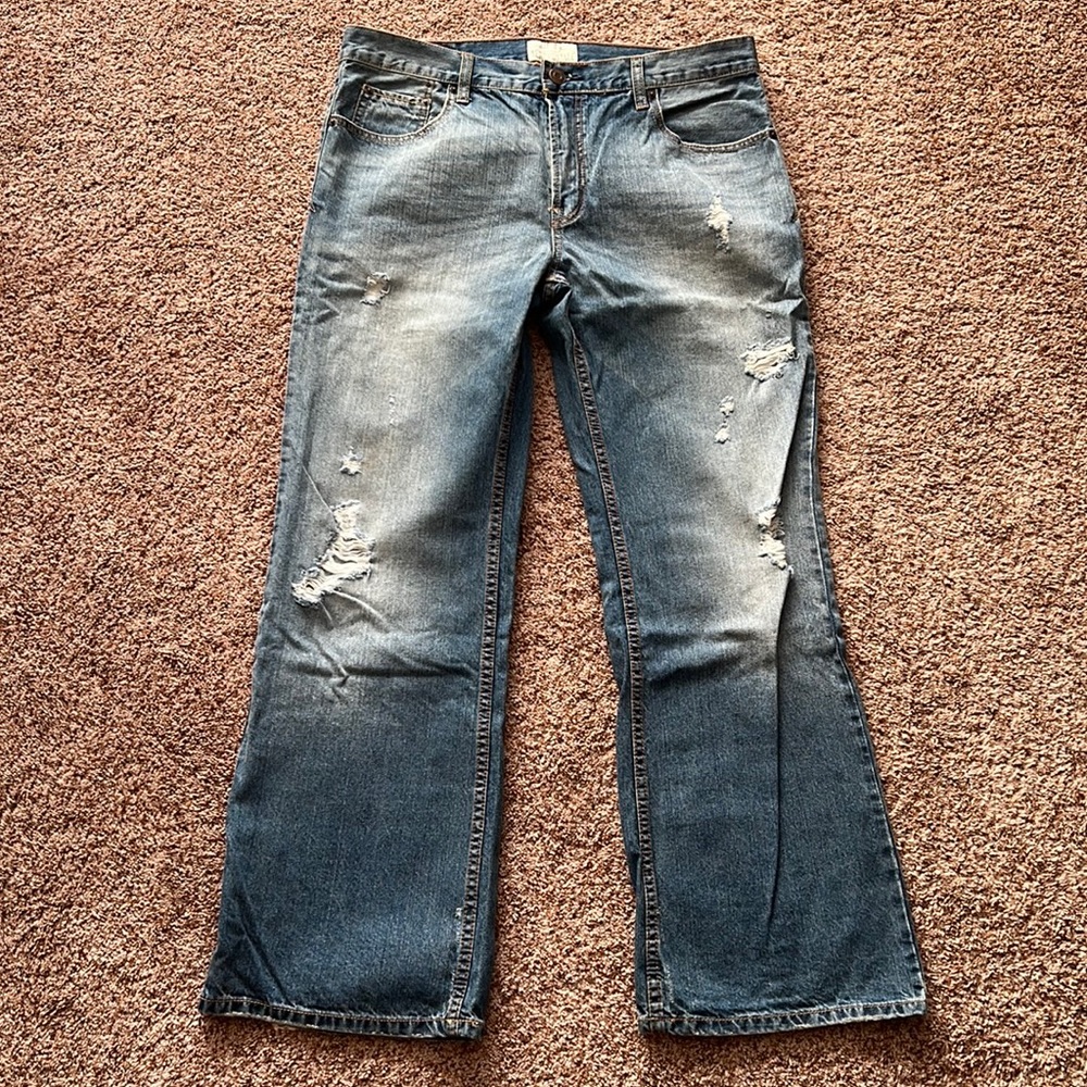 Aeropostale jeans, size 36/32, worn once or twice, boot cut